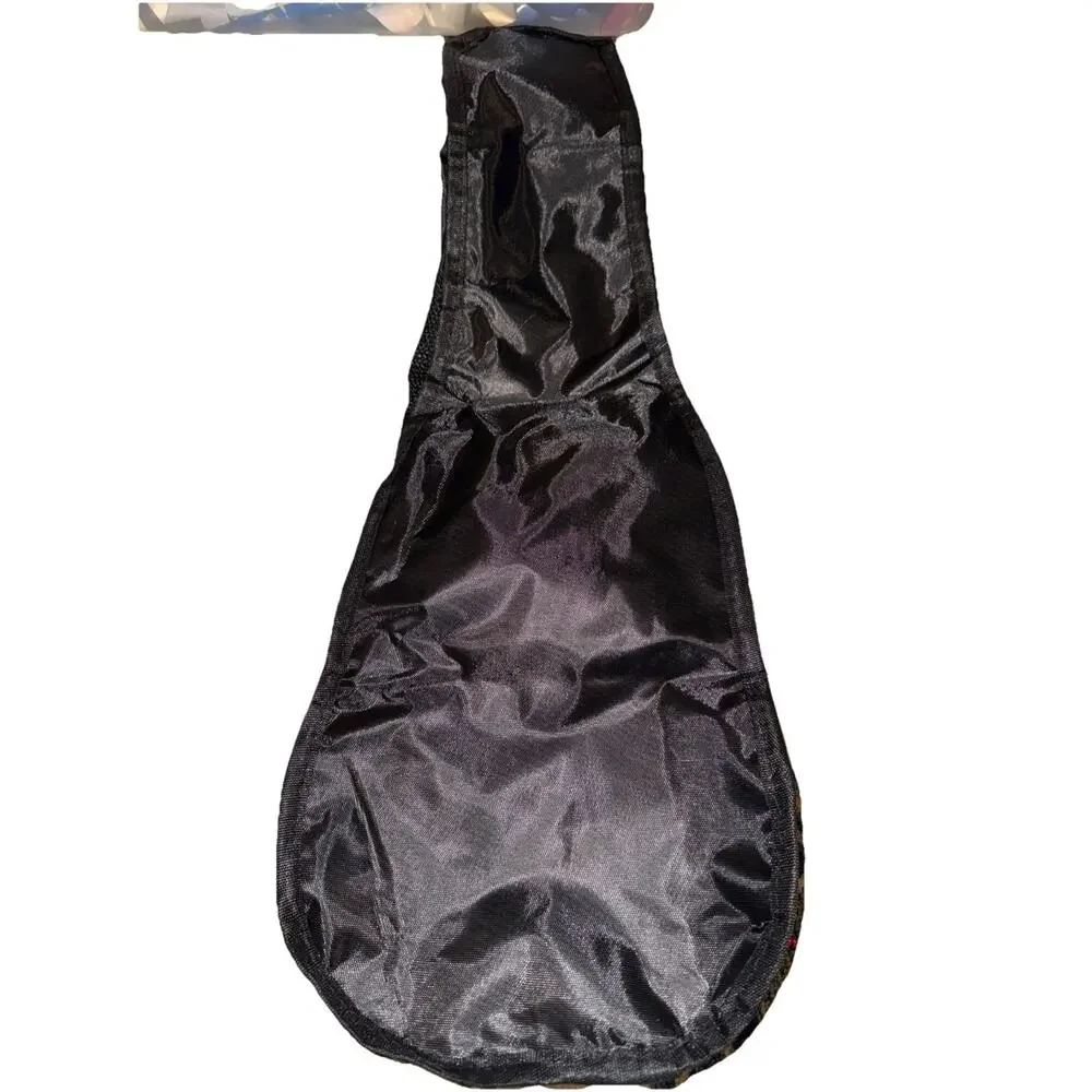 Soprano Ukulele Case Bag 21 Inch Soft Black Gig Bag with Adjustable Strap